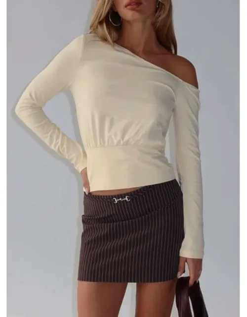 Cinched Long Sleeve Top