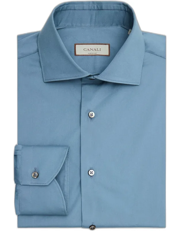 Technical Cotton-blend Dress Shirt