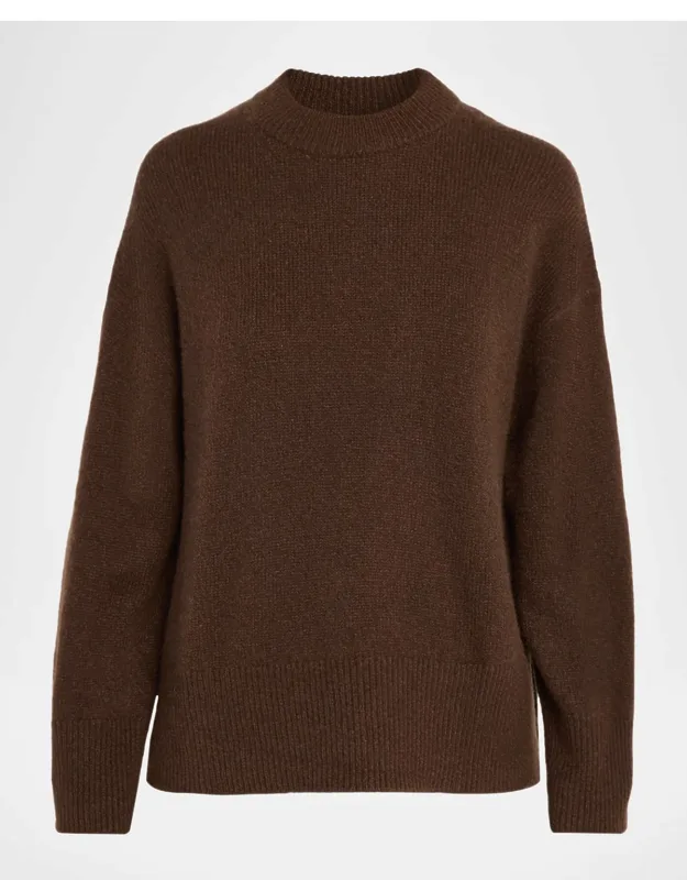 Cashmere-silk Crewneck Sweater