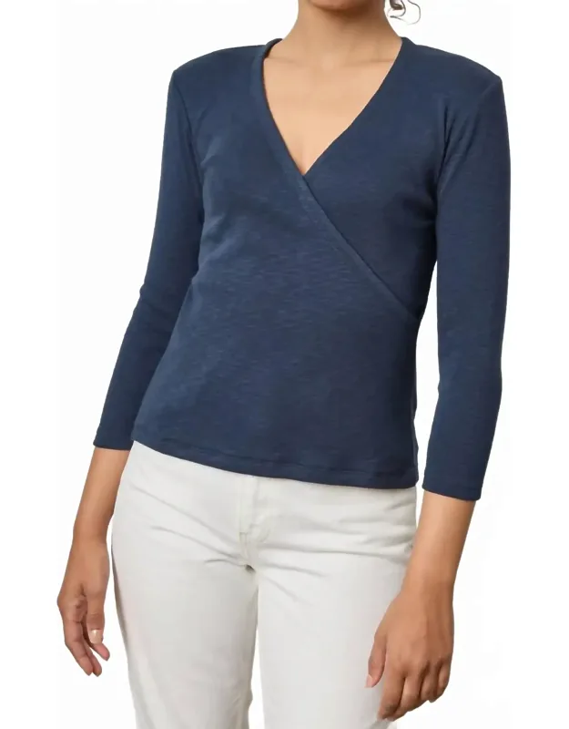 Surplice Sweater