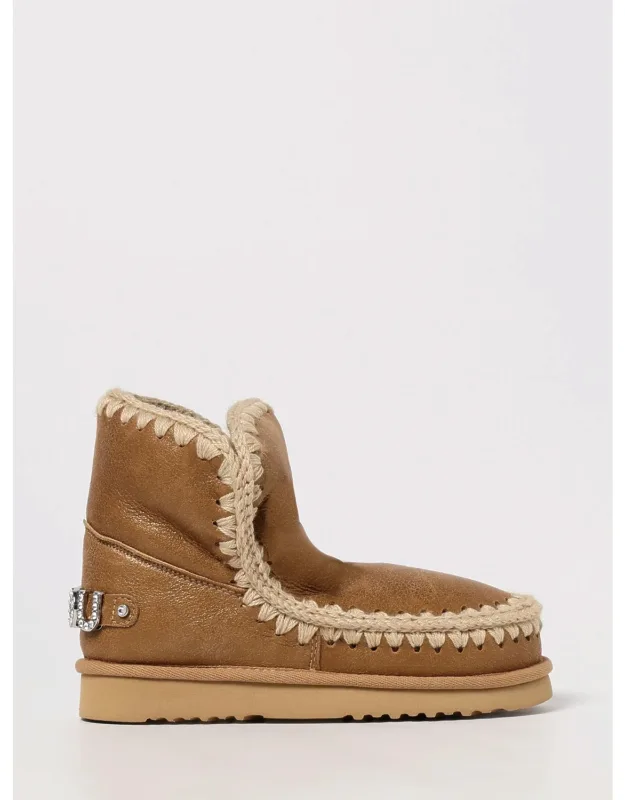 _flat Ankle Boot, Tobacco_