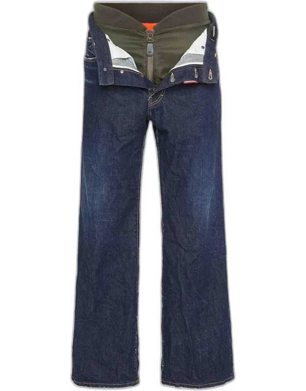 Wide-leg Jeans