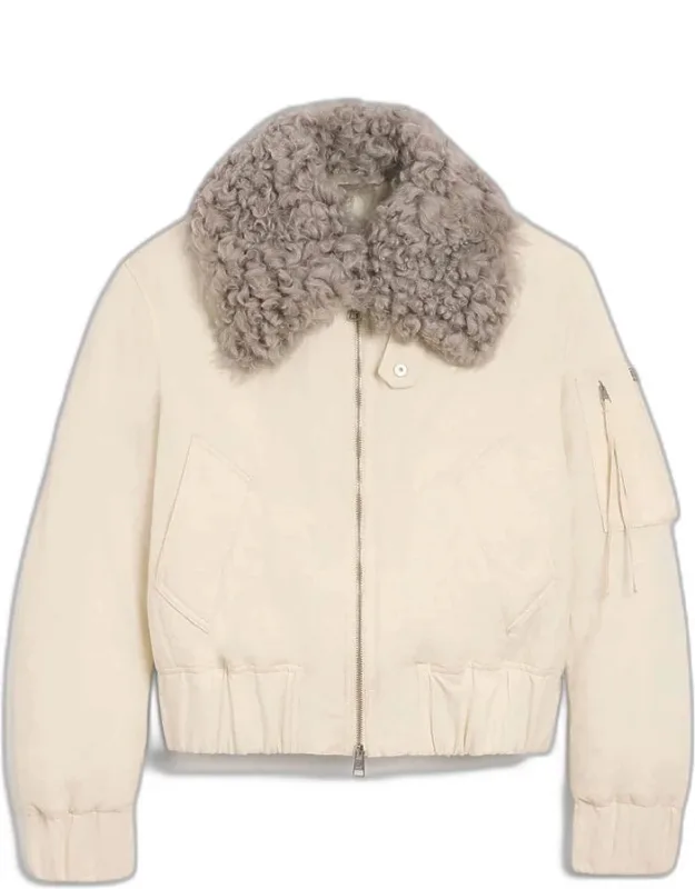 Quilted Bomber Jacket