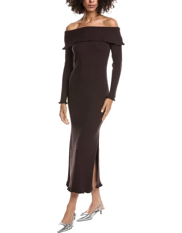 Meadow Lettuce Edge Midi Dress