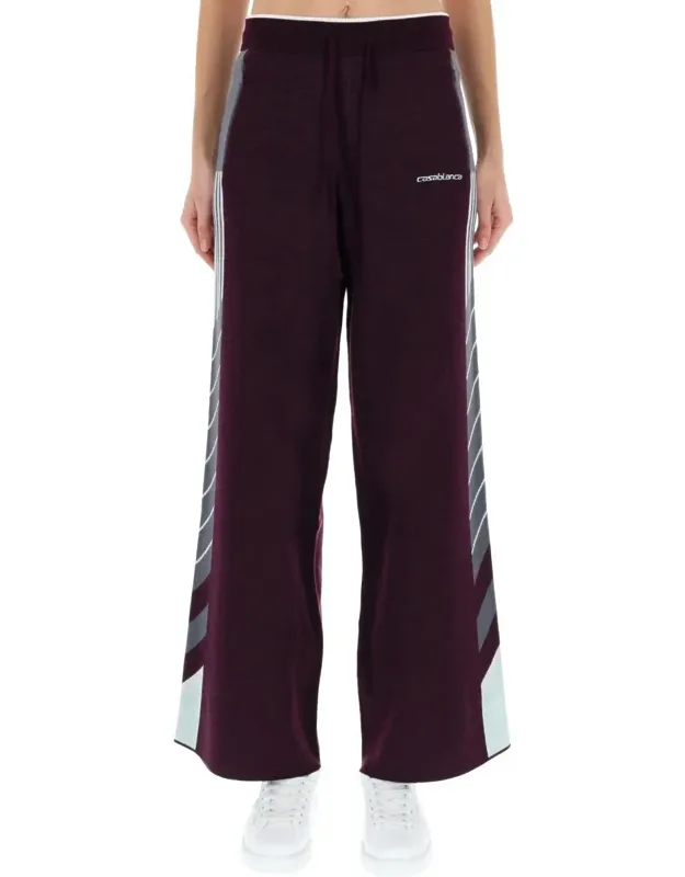 Diagonal Tennis Pants