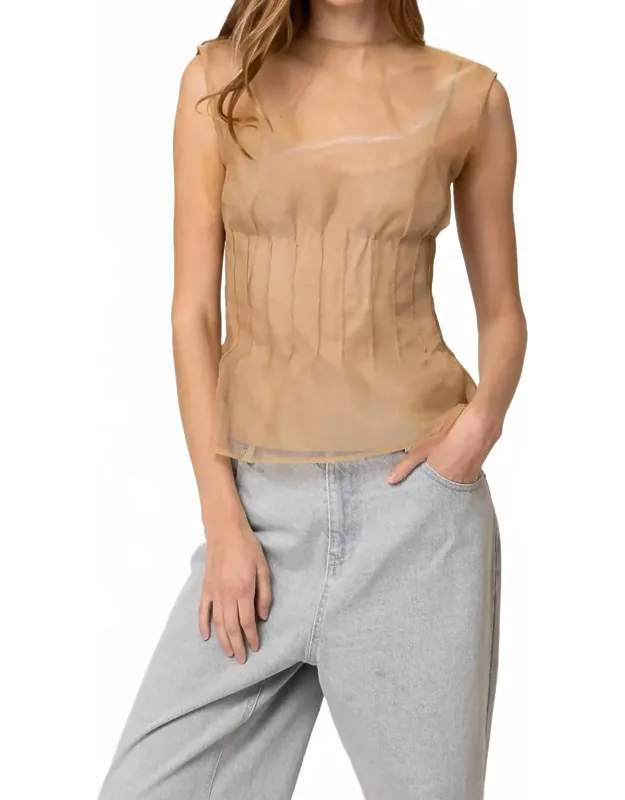 Elfreda Sleeveless Top