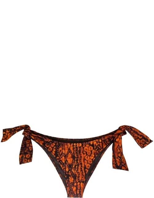 Snake Print Bikini Bottom