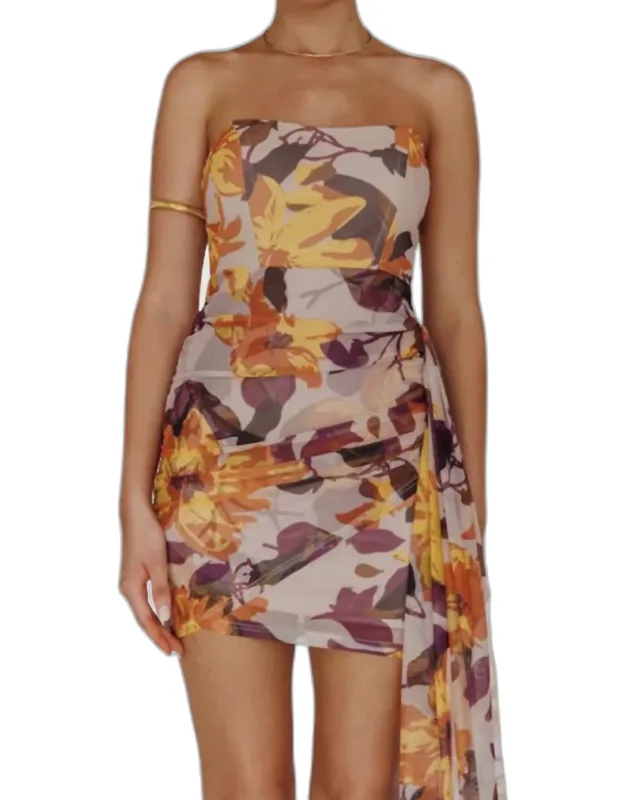 Strapless Mini Dress