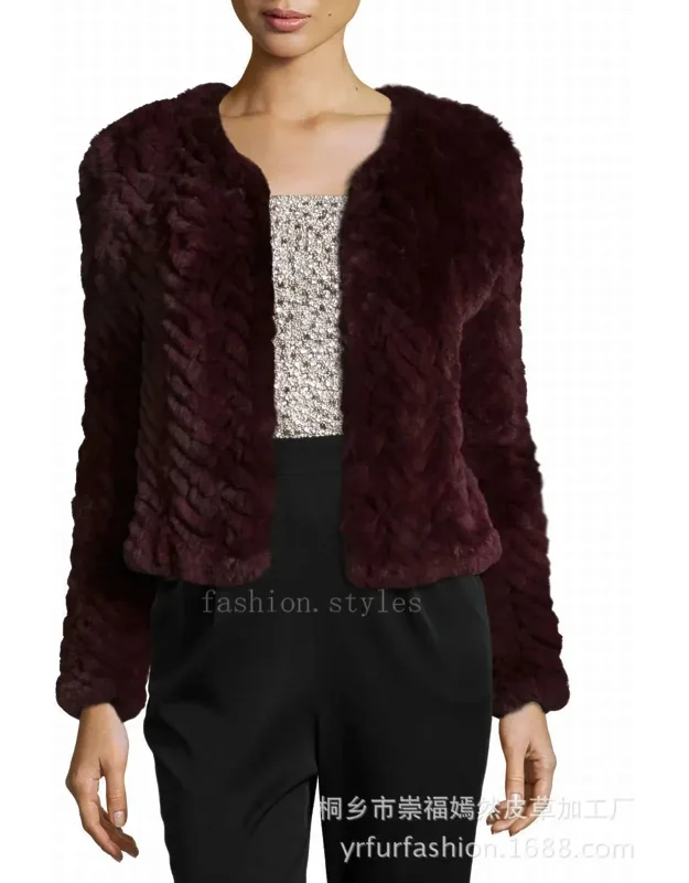 Rex Rabbit Fur Coat