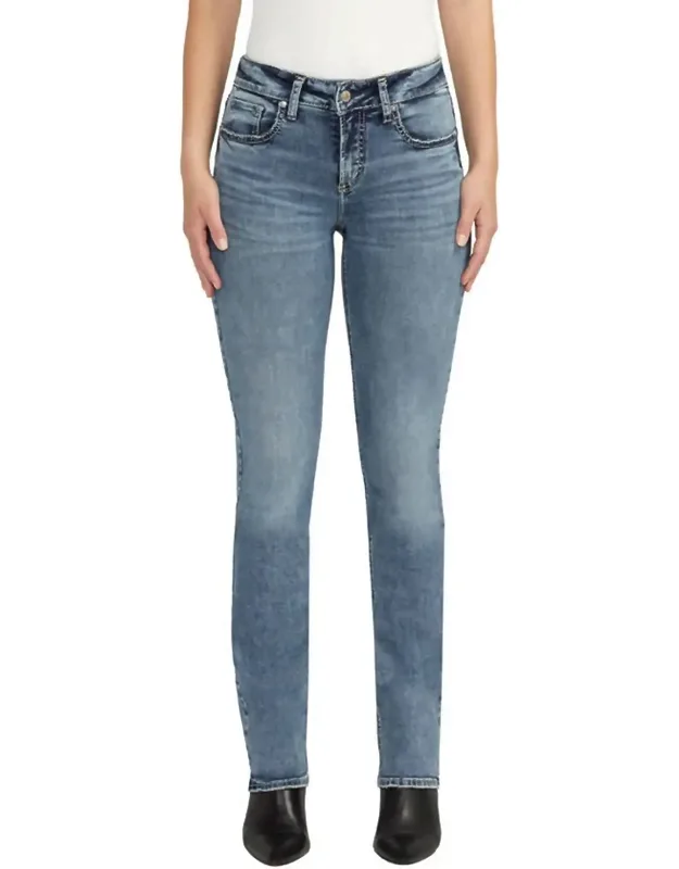 Mid Rise Curvy Fit Suki Slim Boot Jeans