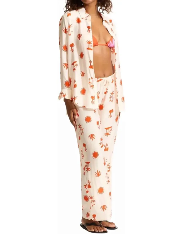 La Palma Silk Pants