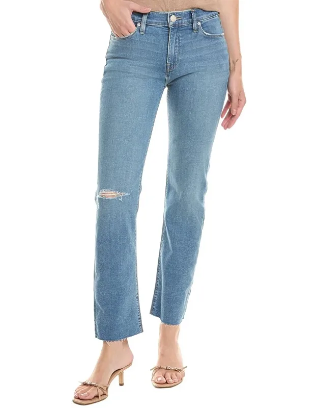 Nico Mid-rise Camper Straight Ankle Jeans