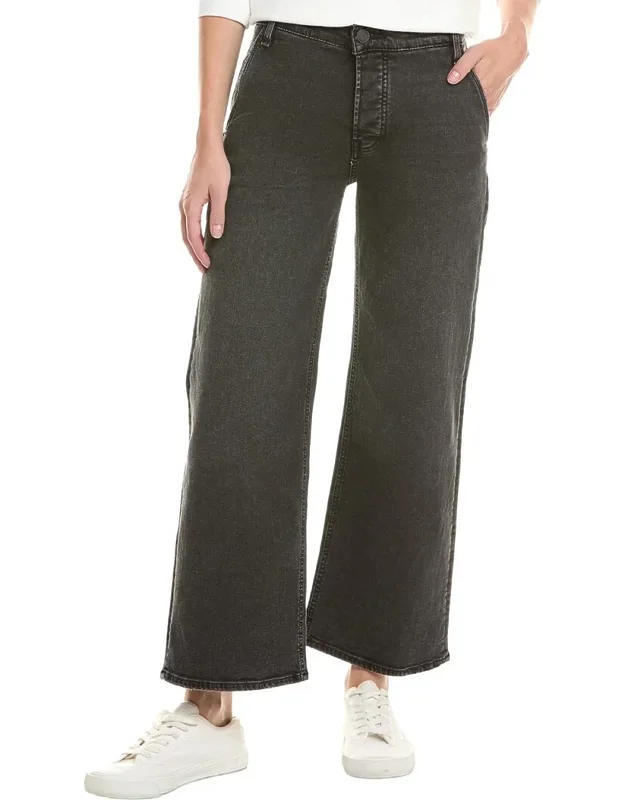 Rosie High-rise Smokey Trouser Wide Leg Ankle Jeans