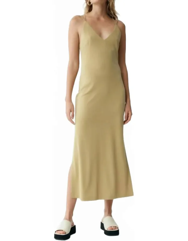 Cross Back Midi Dress