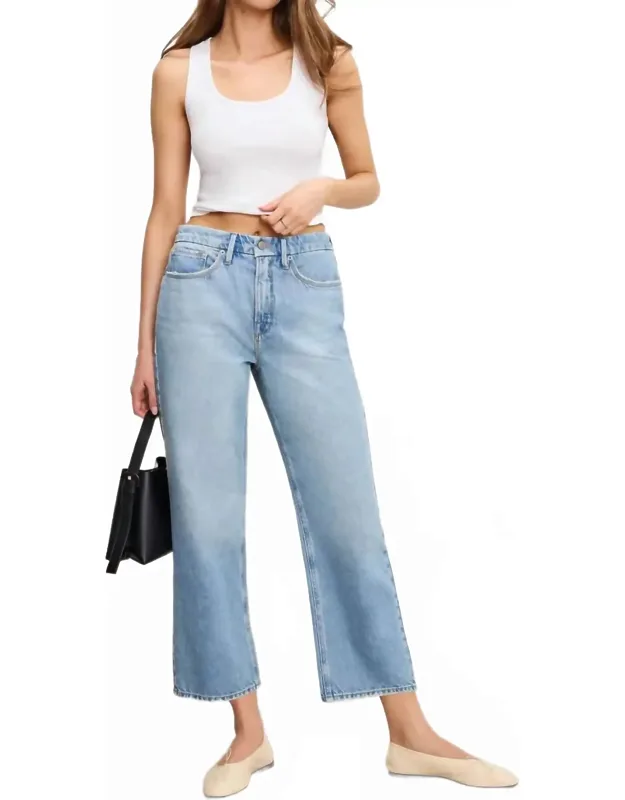 90's Crop Relaxed Jeans