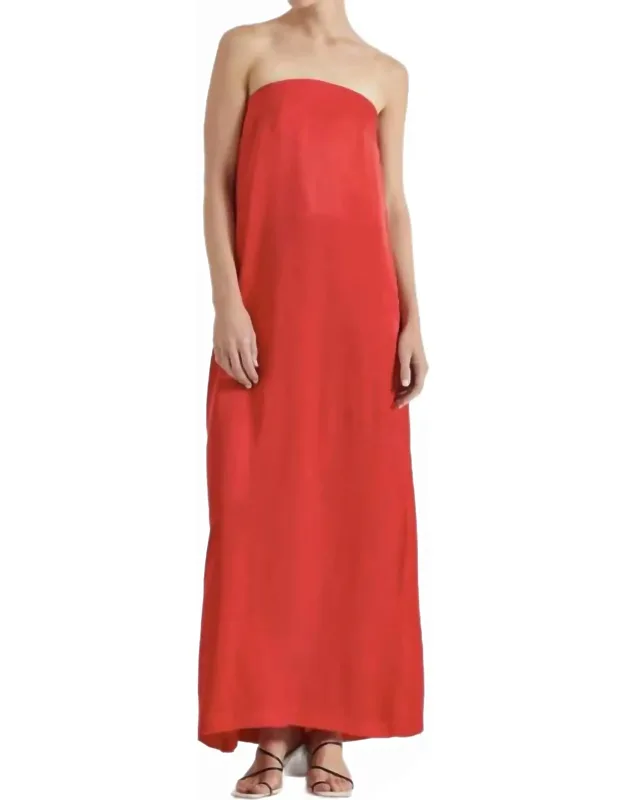 Voyage Strapless Maxi Dress