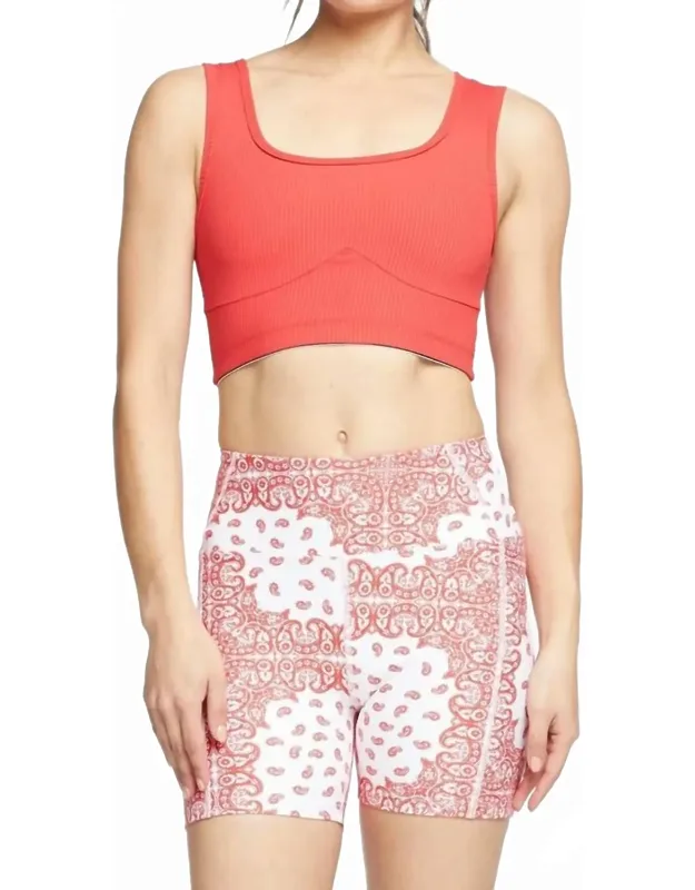 Ribbed Sports Bra