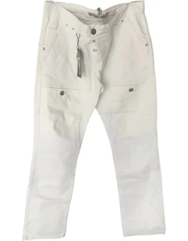Mid Rise Vintage Denim Jeans With Hand Embellished Details
