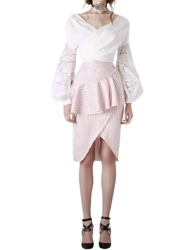 Rough Lines Skirt