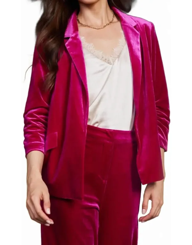 Velvet Blazer