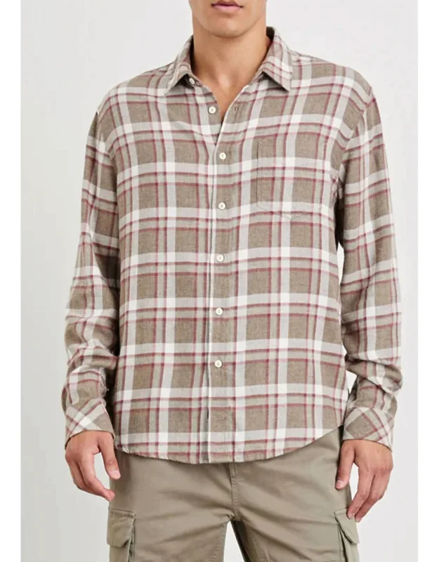 Lennox Plaid Button Down Shirt