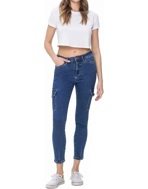 Cargo Pocket Jeans