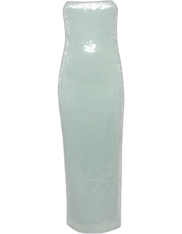 Sequin Midi Slip Dress
