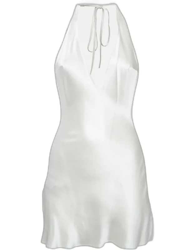 Satin Silk Atla Mini Dress