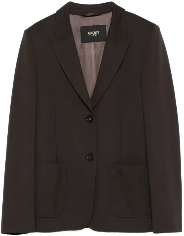 Single-breasted Button Blazer