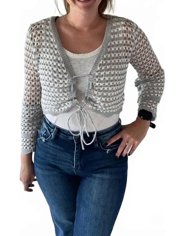 Bubble Crochet Cardigan