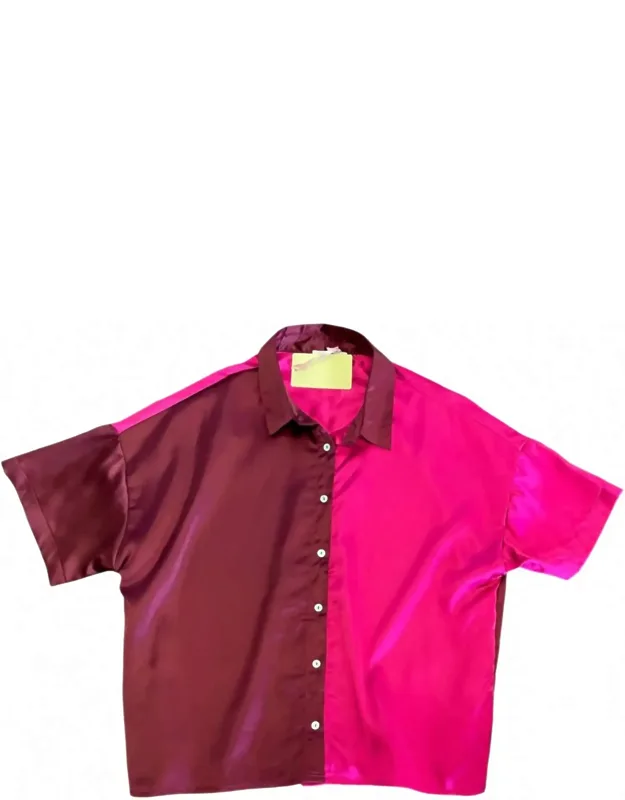 Passing Through Satin Top