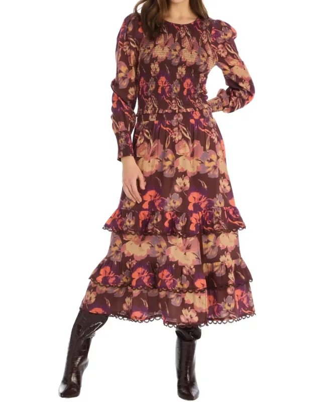 Tessa Long Sleeve Floral Top