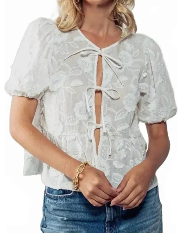 Grace Puff Sleeve Top