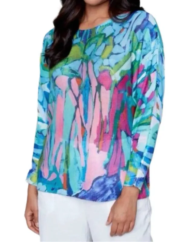 Watercolor Tunic Top