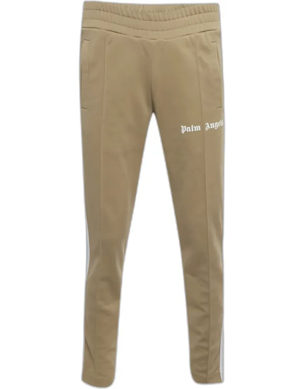 Logo Print Jersey Track Pants
