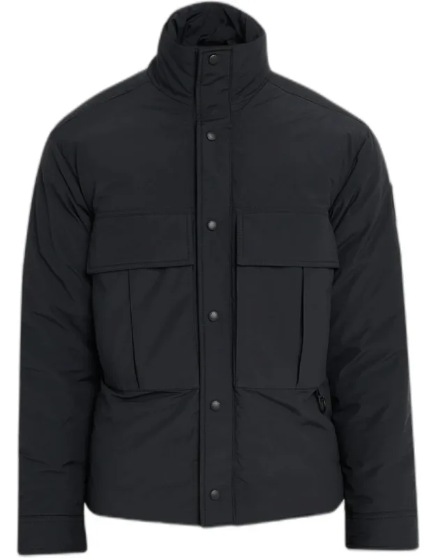 Kirby Padded Ripstop Snap-front Jacket