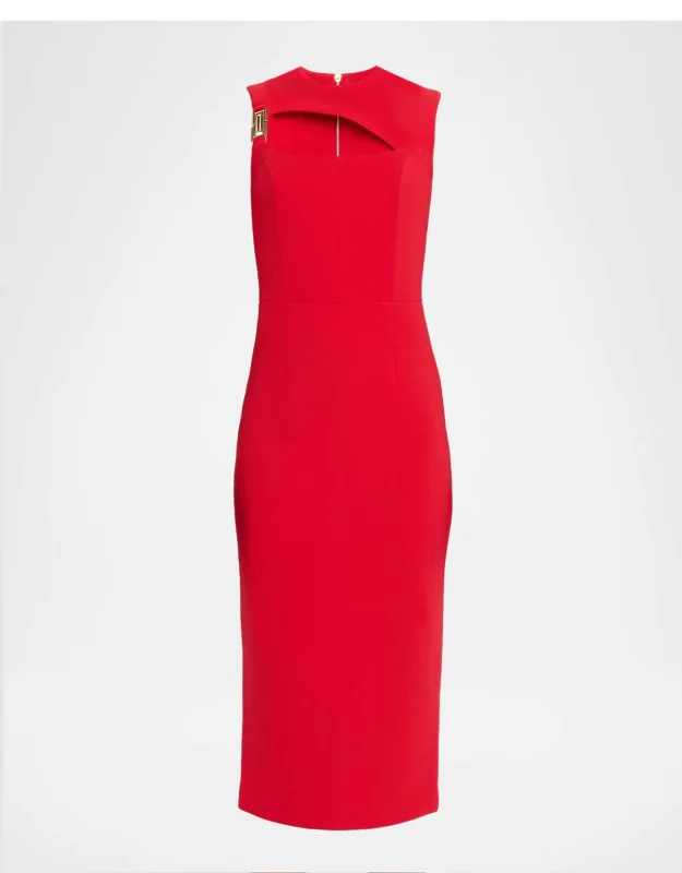 Cameron Sleeveless Cutout Midi Dress