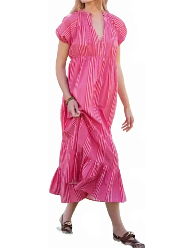 Birdie Short Sleeve Maxi Dress