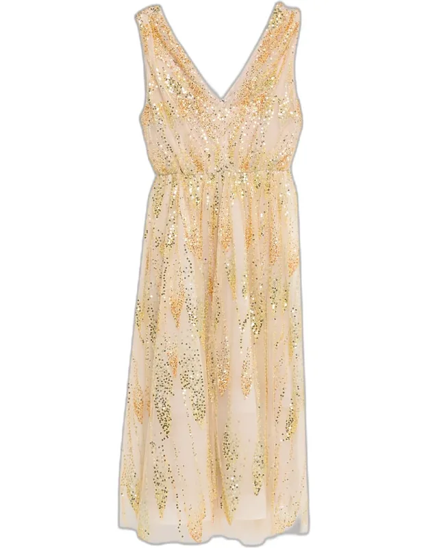 Tulle Midi Dress