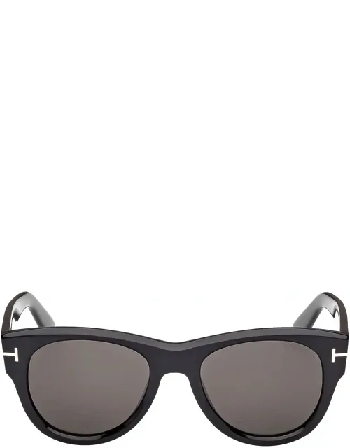 Sunglasses Round Acetate 52 Mm Lens Width