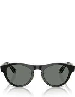Giorgio Armani Sunglasses Oval Acetate Italy