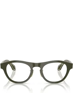 Sunglasses Ar8225 61931w Solid Dark Green Acetate