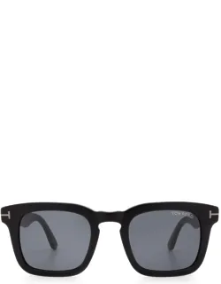 Tom Ford Eyewear Sunglasses Ft0751-n 01a Shiny Acetate Italy