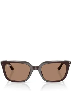 Ray-ban Sunglasses Rb4439d 623173 Opal Brown Acetate Italy