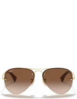 Ray-ban Sunglasses Aviator Gold Metal
