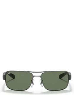 Ray-ban Sunglasses Rb3522 004/71 Grey Metal Italy