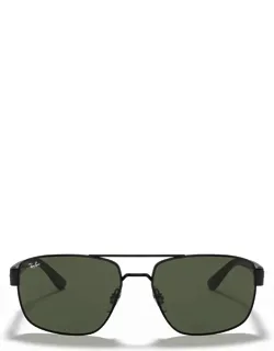 Ray-ban Sunglasses Black Metal/nylon, Italy
