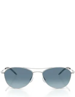 Oliver Peoples Aviator Metal Sunglasses