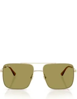 Sunglasses Rb3758 9213/2 Gold Metal Italy