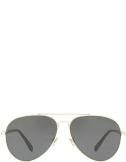 Ralph Lauren Sunglasses Aviator Gold Metal Italy